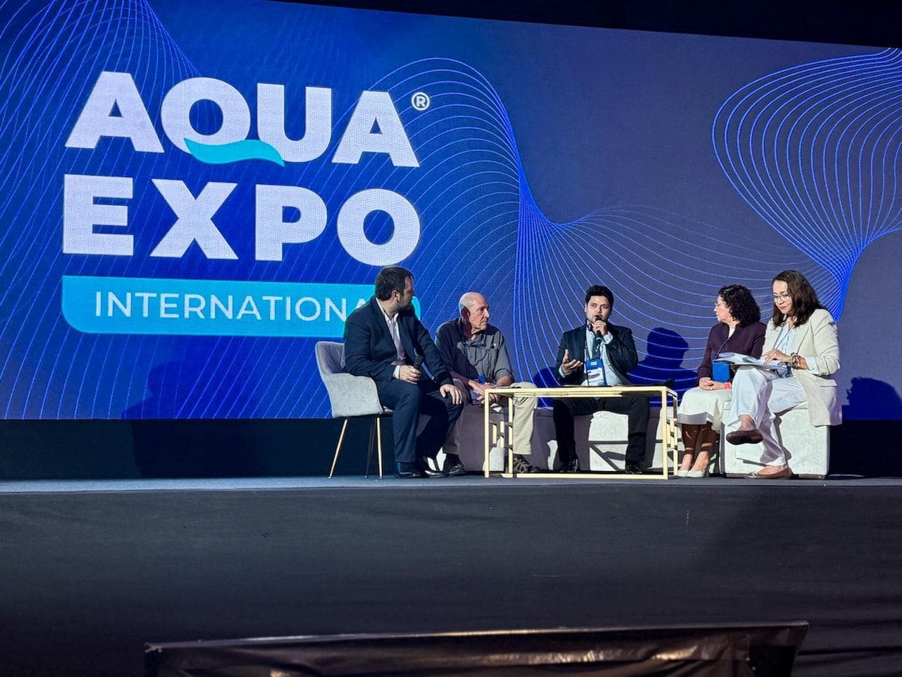 Krishna Kishore at Aqua Expo International panel discussion